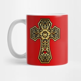 Golden Cross Mug